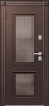 Дверь Термо Premium 1 Шоколадный Муар - Кашемир Грей DIS007383 фото